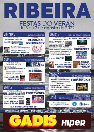 Festas de Verán de Ribeira 2022