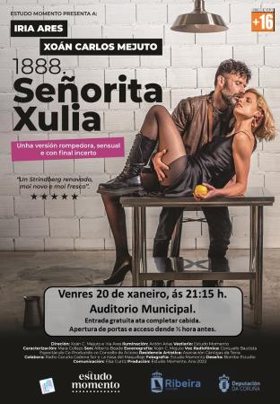 Teatro: “1888. Señorita Julia”, de Estudo Momento.