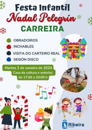 Festa Infantil Nadal Pelegrín en Carreira