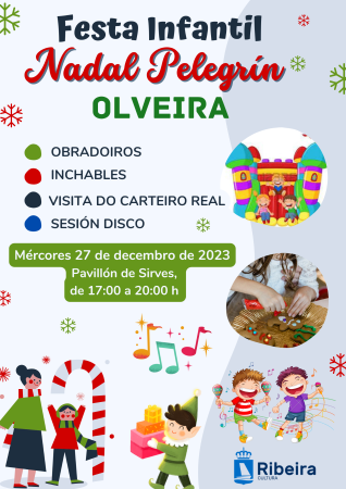 Festa Infantil Nadal Pelegrín en Olveira