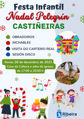 Festa Infantil Nadal Pelegrín en Castiñeiras