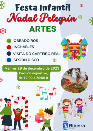 Festa Infantil Nadal Pelegrín en Artes