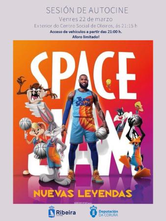 Autocine, "Space Jam, Nuevas Leyendas"