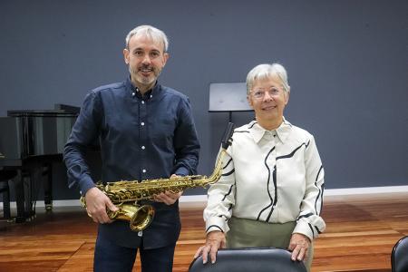 Imaxe Presentación da XVII edición do “Aula Galega de Saxofón” organizada polo Conservatorio Municipal