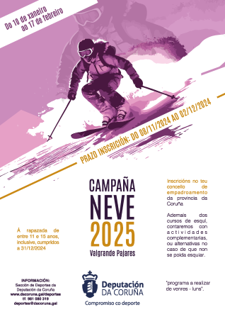 Imaxe Campaña da Neve 2025