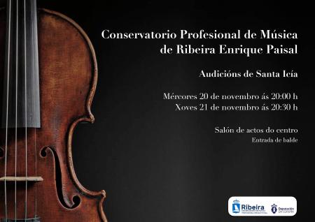 Audicións Santa Icía (Conservatorio)