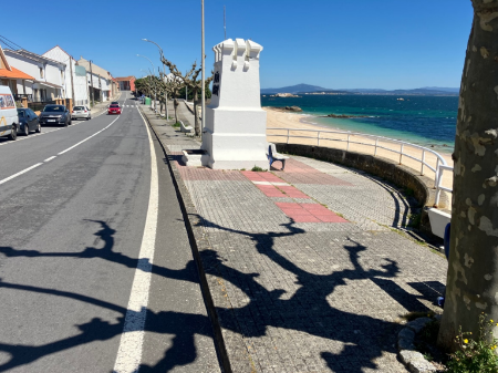 Imaxe O Concello de Ribeira rexenerará o paseo da praia dos Mosqueiros e Fonte Seca en Castiñeiras